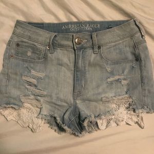 AE Jean shorts- super stretch